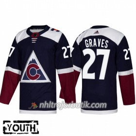 Barn Ishockey Colorado Avalanche Tröja Ryan Graves 27 Alternate Adidas 2018-19 Authentic